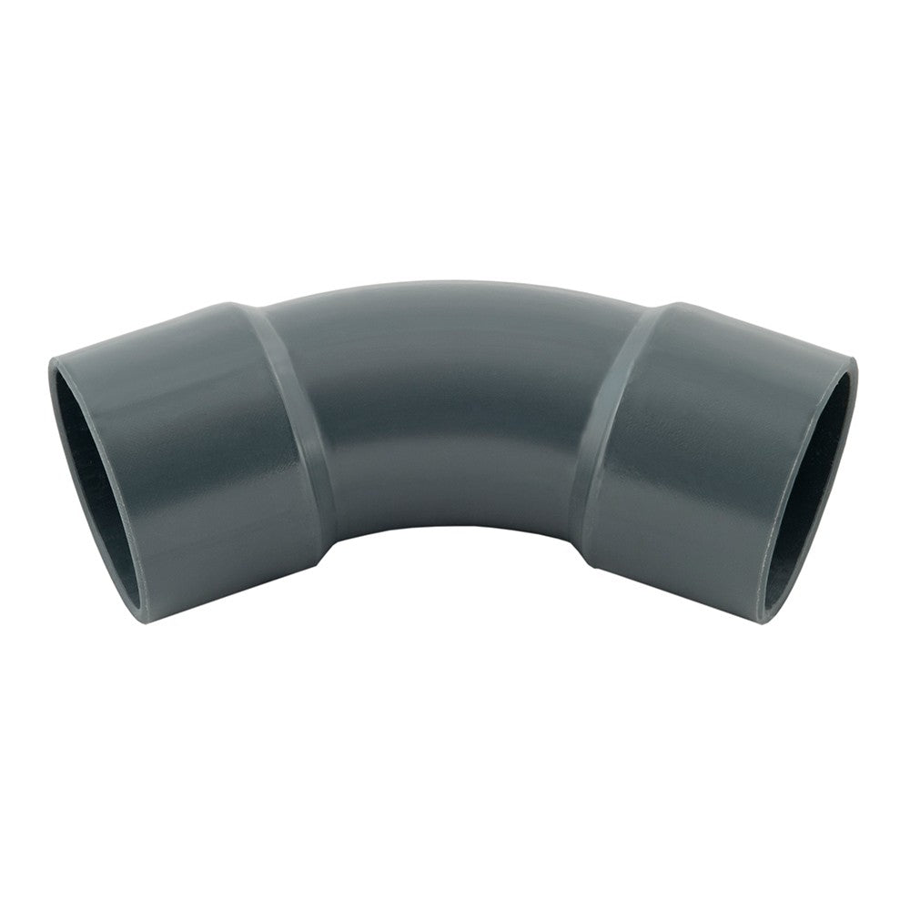 45° PVC-Bogen Klebemuffe x Klebemuffe, gebogen