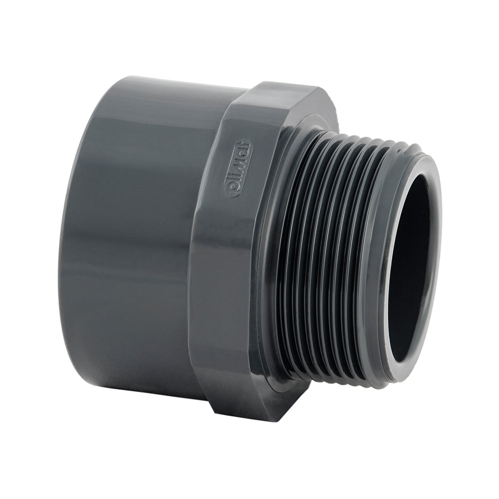 PVC-Adapter, Klebemuffe x Aussengewinde
