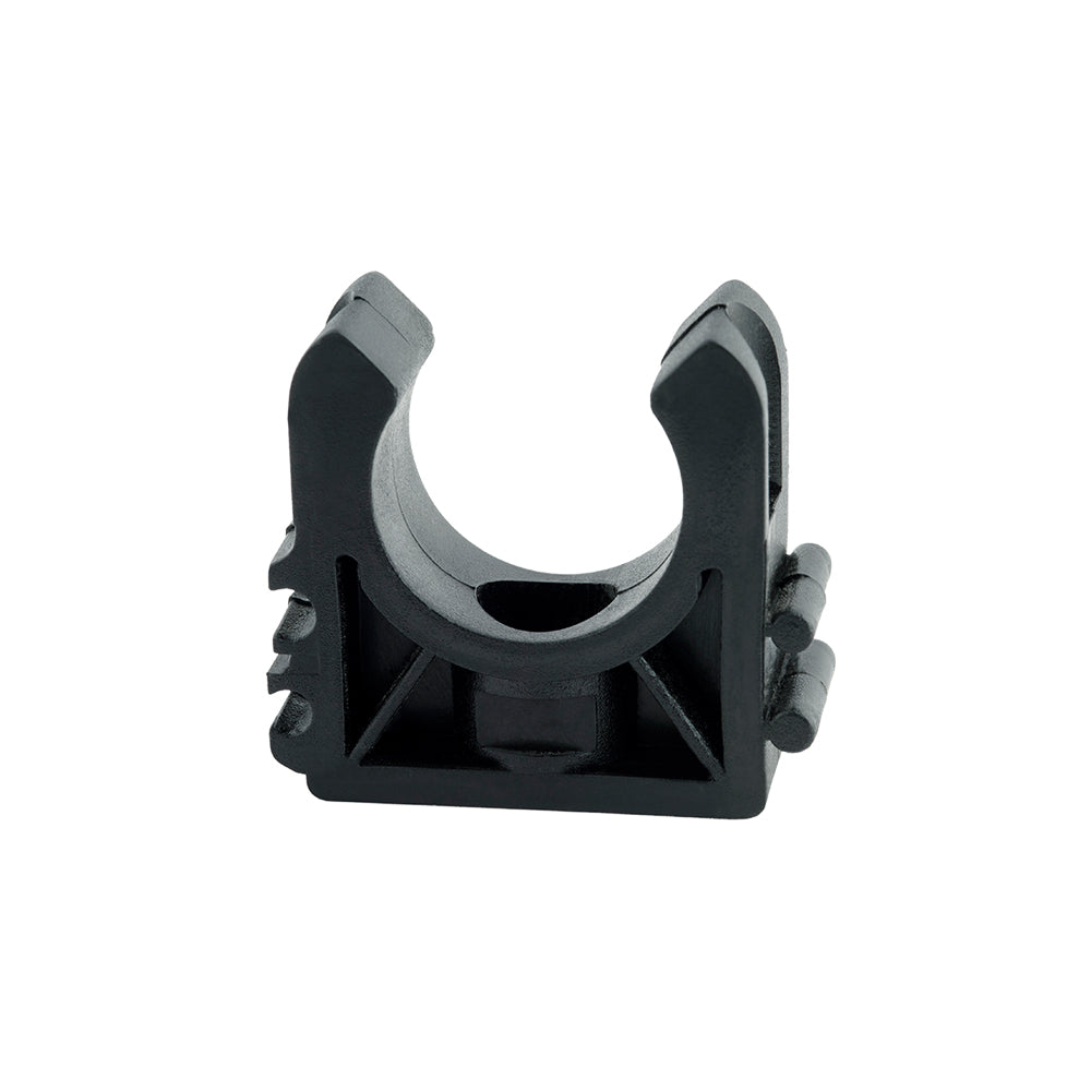 PP-Rohrschelle, offener Clip