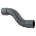 PVC-S-Bogen Klebemuffe x Klebemuffe