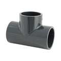 90° PVC-T-Stück Klebemuffe x Klebemuffe x Klebemuffe
