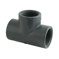90° PVC-T-Stück, 3 Innengewinde