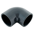 90° PVC-Winkel Klebemuffe x Klebemuffe